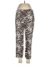 Chico's Animal Print Ivory Casual Pants Size Med (1) - photo 1