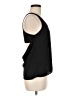 Topshop 100% Polyester Black Sleeveless Top Size 6 - photo 4
