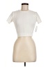 SOHO Apparel Ltd Ivory Short Sleeve Top One size - photo 1