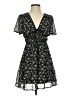 Blu Pepper Floral Black Casual Dress Size XS - photo 1