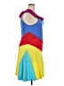 Assorted Brands Color Block Blue Cocktail Dress Size 2X - photo 4