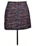 Ann Taylor LOFT Tweed Blue Casual Skirt Size 12 (petite) - photo 1