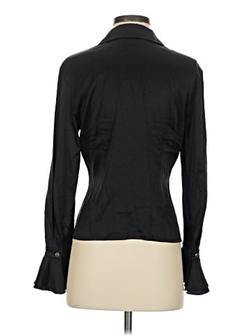 St. John Long Sleeve Silk Top (view 2)