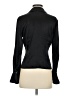 St. John Black Long Sleeve Silk Top Size 2 - photo 2