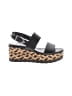Vince Camuto 100% Leather Black Wedges Size 7 1/2 - photo 1