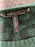 BCBGMAXAZRIA Animal Print Teal Pullover Sweater Size S - photo 7