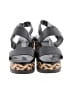 Vince Camuto 100% Leather Black Wedges Size 7 1/2 - photo 2