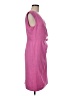 Ann Taylor 100% Polyester Pink Cocktail Dress Size 8 - photo 4