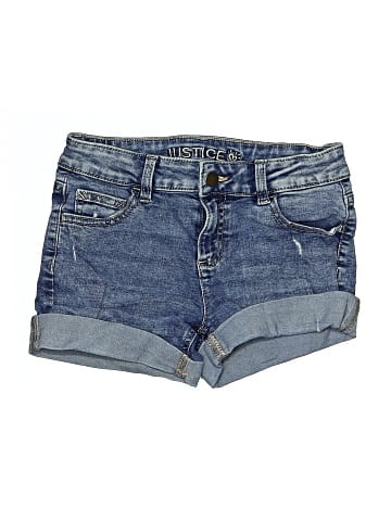 Justice Denim Shorts (view 1)