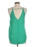 Lush 100% Polyester Green Sleeveless Blouse Size M - photo 2