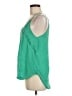 Lush 100% Polyester Green Sleeveless Blouse Size M - photo 5