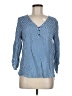41Hawthorn Blue 3/4 Sleeve Blouse Size M - photo 1