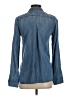 Cloth & Stone Blue Long Sleeve Button-Down Shirt Size XS - photo 2