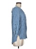 41Hawthorn Blue 3/4 Sleeve Blouse Size M - photo 4