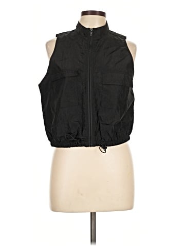 No Boundaries Sleeveless Button-Down Shirt (view 1)