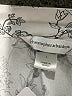 Christopher & Banks 100% Rayon Silver 3/4 Sleeve Blouse Size L - photo 7
