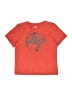 Adidas 100% Polyester Orange Active T-Shirt Size 6 - photo 1