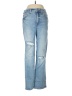 Express Hearts Blue Jeans Size 6L - photo 1