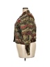Coldwater Creek 100% Cotton Paisley Gold Jacket Size 2X (estimated) - photo 5