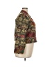 Coldwater Creek 100% Cotton Paisley Gold Jacket Size 2X (estimated) - photo 4