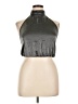 Zara Silver Sleeveless Blouse Size XL - photo 1