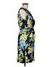 Slate & Willow 100% Polyamide Print Black Cocktail Dress Size 8 - photo 4