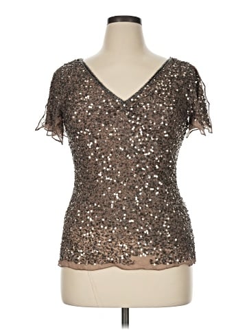 Adrianna Papell Short Sleeve Top (view 1)