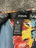 Aqua 100% Polyester Floral Blue Romper Size XS - photo 4