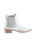 Soludos Silver Ankle Boots Size 7 1/2 - photo 1