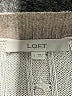 Ann Taylor LOFT Stripes Gray Pullover Sweater Size L - photo 7