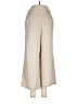 Max Studio Chevron-herringbone Ivory Linen Pants Size M - photo 1