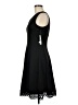 Donna Ricco Solid Black Cocktail Dress Size 6 - photo 5