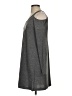 Everly Solid Gray Casual Dress Size S - photo 5