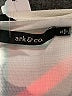 Ark & Co. 100% Polyester Print Black Cocktail Dress Size S - photo 7