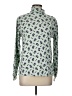 Basic Editions Green Long Sleeve Blouse Size L - photo 1