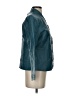 Guillaume 100% Leather Teal Leather Jacket Size 0 - photo 4