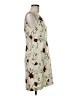 Kathie Lee 100% Polyester Floral Ivory Cocktail Dress Size 8 - photo 4