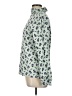 Basic Editions Green Long Sleeve Blouse Size L - photo 5