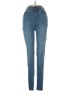 Mudd Solid Blue Jeans Size 0 - photo 1