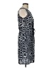 White Stuff Animal Print Blue Cocktail Dress Size 10 - photo 4