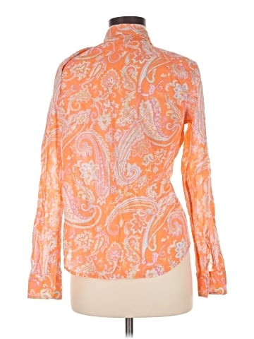 Lauren by Ralph Lauren Long Sleeve Button-Down Shirt (view 2)