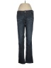 Express Jeans Solid Blue Jeans Size 8 - photo 1