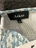 AaKaa 100% Polyester Blue Casual Dress Size S - photo 6