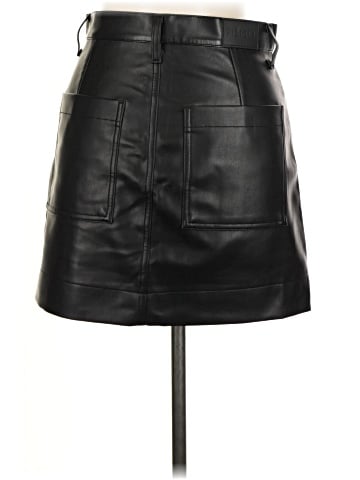 Pistola Faux Leather Skirt (view 2)