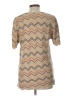 Alfred Dunner Chevron-herringbone Tan Short Sleeve Top Size L (estimated) - photo 2