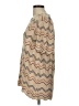 Alfred Dunner Chevron-herringbone Tan Short Sleeve Top Size L (estimated) - photo 5