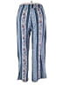 I Believe Print Blue Casual Pants Size 2X - photo 2