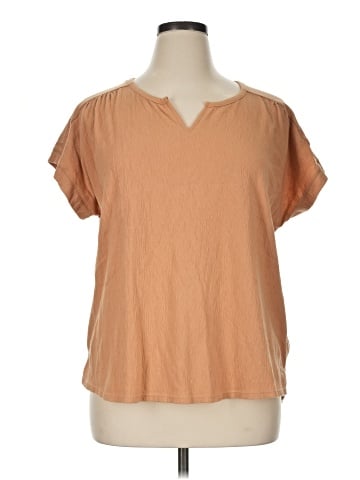 Cuddl Duds Short Sleeve Top (view 1)