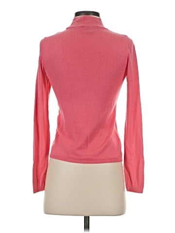 August Silk Turtleneck Sweater (view 2)