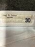 Rag & Bone Ivory Jeans Size 30 waist - photo 7